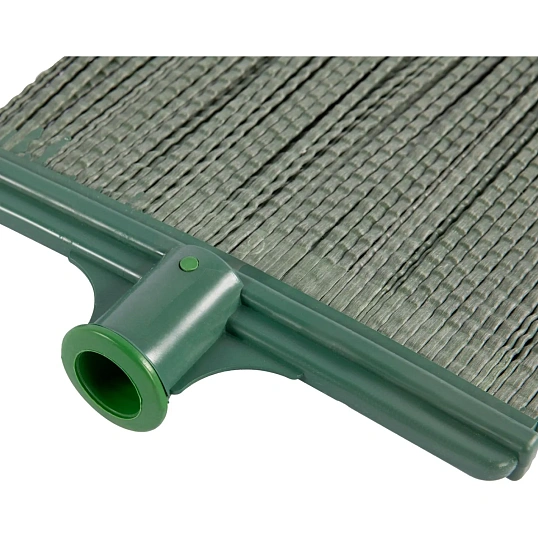 Метла плоская полипропиленовая распушенная без черенка 270х260мм