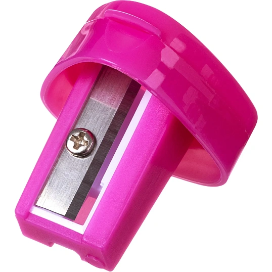 Точилка Комус Класс, 1 отверстие, с контейнером, в ассорт