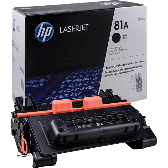 Картридж лазерный HP 81A CF281A чер. для LJ Enterprise MFP M630