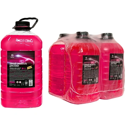 Жидкость незамерзающая AntiFrost -30°C Grass, 4л 4 штуки/уп