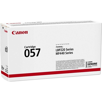 Картридж лазерный Canon 057 BK 3009C002 чер. для MF443dw/MF445dw/LBP223dw