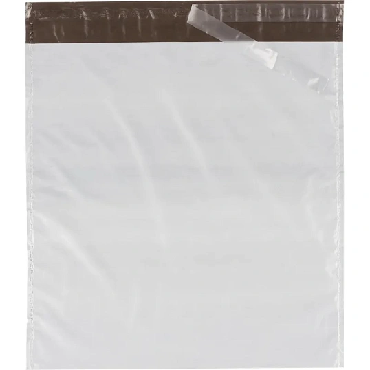 Курьер-пакет п/э без печати, без КСД 300х320, 45 мкм, 250 шт/уп