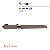 Ручка шариковая неавтомат. MONACO серый корп,0,5мм,син,манж20-0125/11