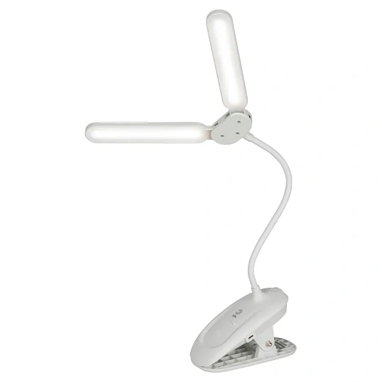 Светильник настольный ЭРА NLED-512-6W-W светодиодный аккумуляторный,белый