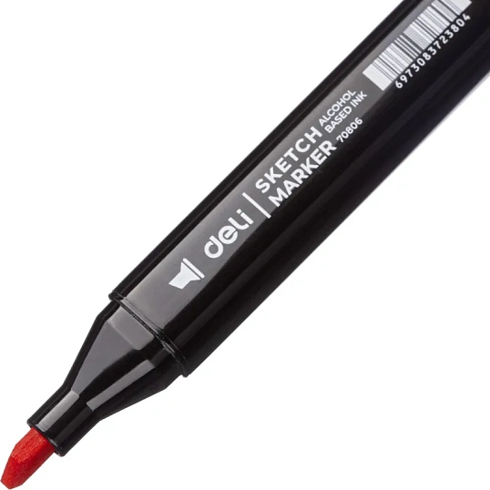 Набор маркеров для скетчинга Deli 30цв, двухстор., E70806-30
