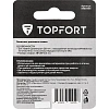 Лезвие для ножей раскройных запасное TOPFORT 28мм,сталь SK5,3шт/уп