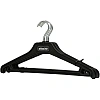 Вешалка-плечики VP_ для легк.одежды Attache,С025, пласт,чер,р.44-46, 5шт/уп