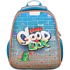Ранец №1School Basic Good luck, 2 отд., эргоном. спинка
