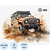 Коврик для мыши Cactus Jeep 250x200x3мм (CS-MP-D11S)