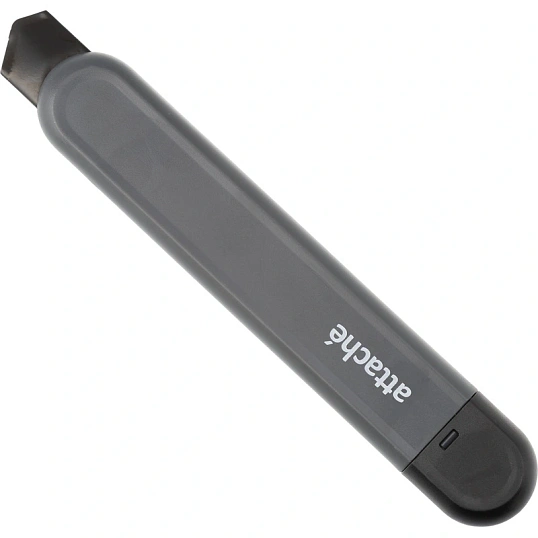 Нож универсальный Attache 18 мм пластиковый мет направл. чёрн. авто