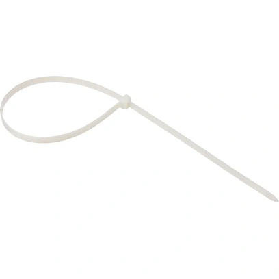 Хомут стяжка нейлоновая TOPFORT 8х500 (7,6х500 мм) белый 100 шт/уп