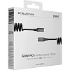 Кабель PERO DC16 ULTIMATE PD Type-C to Type-C, витой, 60W, 1.2m, Black