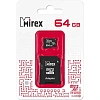 Карта памяти Mirex microSDХC с адапт 64Gb UHS-I/U1/class 10(13613-AD10SD64)