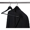 Вешалка-плечики WW_Attache CU9632М-B/LH031-B дер,перек,анат,р48-50 черная