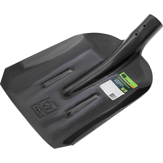 Лопата совковая, 235х285 мм, ребра жесткости, без черенка, Россия// Сибртех