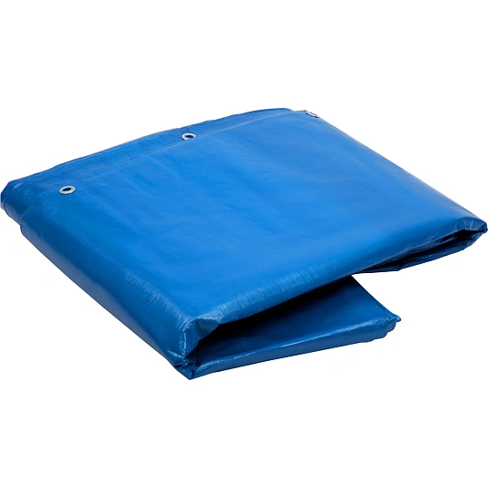 Тент ТАРПАУЛИН 180г/м2 усиленный край 3мx5м с люверсами_1400