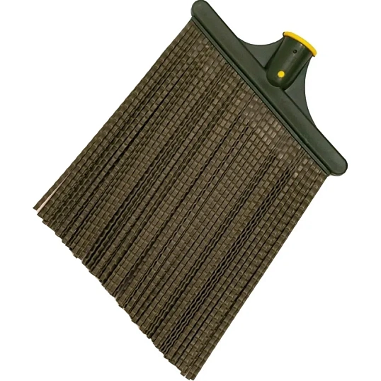 Метла плоская пластиковая №7 Профи без черенка (ширина рабочей части 23 см)