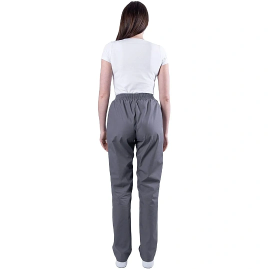 Костюм БИСТРО женский цв.бел/т.сер (Кос841) (р.60-62) р.158-164