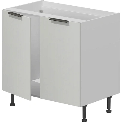 Шкаф SP_VOK база под мойку 2 двери BM2D_72_80 (068 Белый Альп)