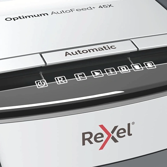 Шредер (уничтожитель) Rexel Optimum AutoFeed+ 45X 4ур.секр.,45лист,20л