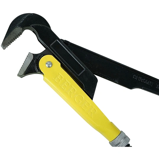 Ключ трубный рычажный №1 320мм, тип L (прямой) 90, 1 BERGER BG4003