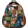 Ранец Комус Класс Basic Дино Комикс зеленый, 2 отд, эргоном спинка