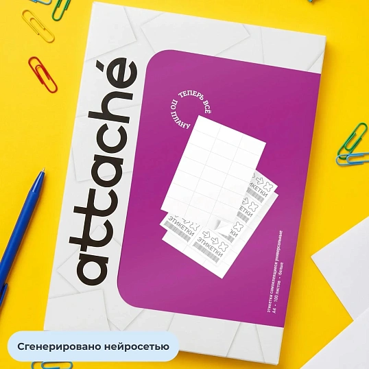 Этикетки самоклеящиеся Promega Label BASIC  52,5x29,7  40 шт./л 100л/уп