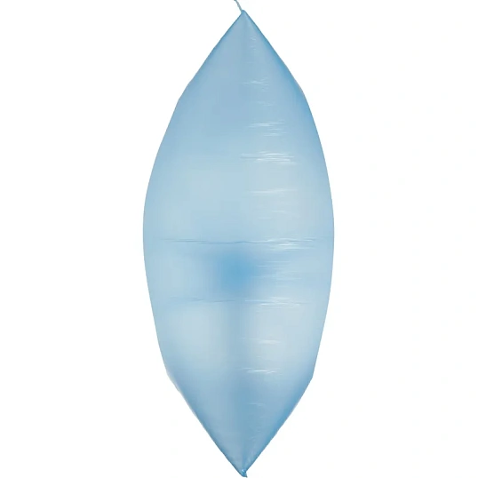 Мешки для мусора ПНД 120л 14мкм 10шт/рул син 70х80см Комус/Luscan Bio с зав