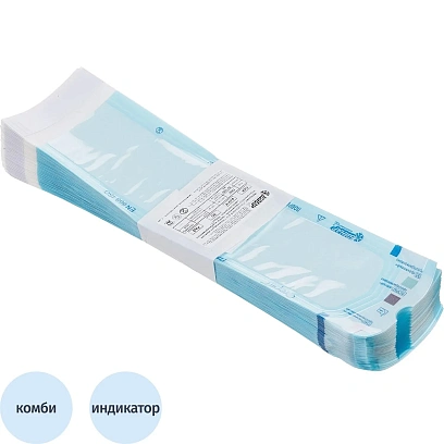 Пакет для стерилизации комбинир. 70 х 250 мм самокл. 100 шт/уп СтериТ