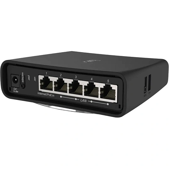 Маршрутизатор Wi-fi MikroTik hAP ac2 RBD52G-5HacD2HnD-TC, AC1200, USB, PoE