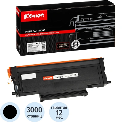 Тонер-картридж Комус TL-420HP чер. для Pantum M6700/7300