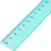 Линейка 15см №1 School пластик бирюза