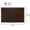 Коврик входной влаговпитывающий Luscan Professional 60х90см коричневый