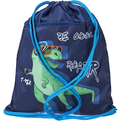 Мешок для обуви Комус Класс Динозавр 360x470 мм, карман, МО-26-2