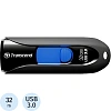 Флеш-память Transcend JetFlash 790, 32Gb, USB 3.1 G1, ч/син, TS32GJF790K