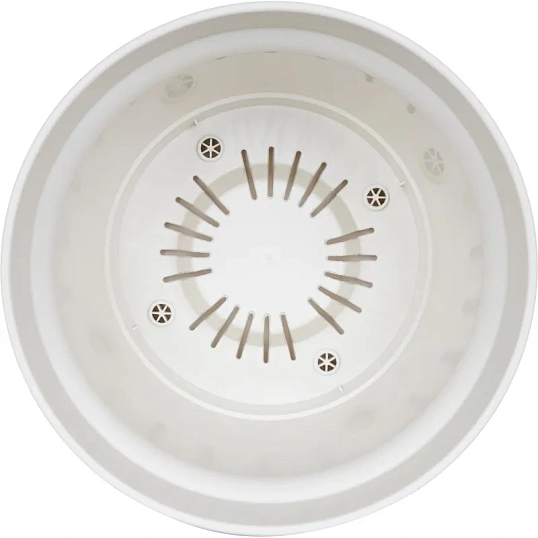 Горшок д/цветов Mint D185мм,2,3л с поддоном (светло-бежевый), 221612025