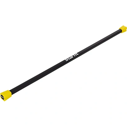 Бодибар STARFIT BB-301 2 кг, неопреновый, черный/желтый,УТ-00019807