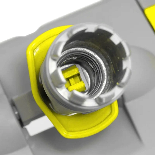 Держатель МОПа универс/зажимы, пластик LuscanProf  40х11см, серый/желтый