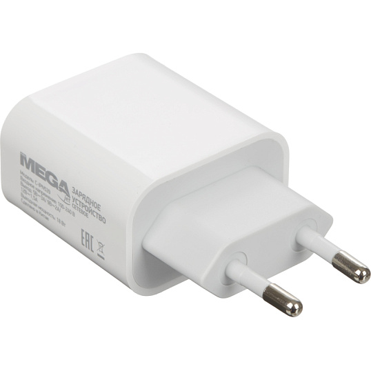 Зарядное устройство 18W,Type-C, белый BT-JCHR-001/C-IPN539