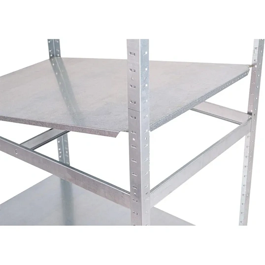 Стеллаж металлический FL_HIT 4 полки (912х600х1824) оцинкованный