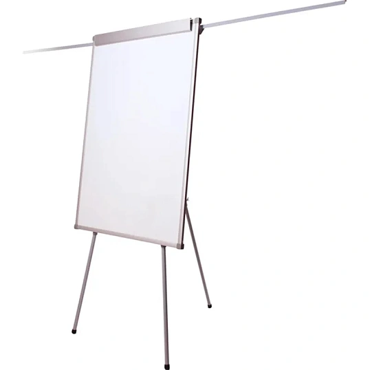 Флипчарт на треноге с выдвижной планкой