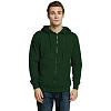 Толстовка на молнии с капюшоном Siverga 2.0,темно-зеленая, XXXL