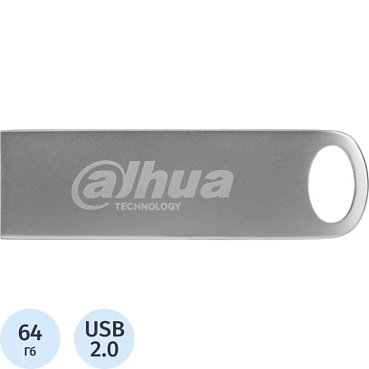 Флеш-память Dahua USB 64 ГБ, USB 2.0 DHI-USB-U106-20-64GB