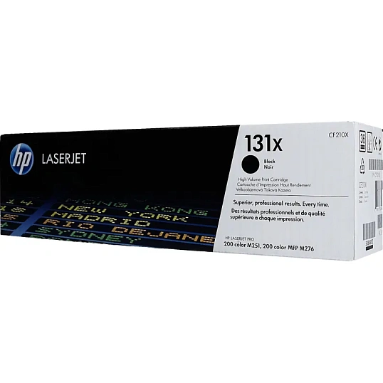 Картридж лазерный HP 131X CF210X чер. пов.емк. для LJ Pro M276/M251