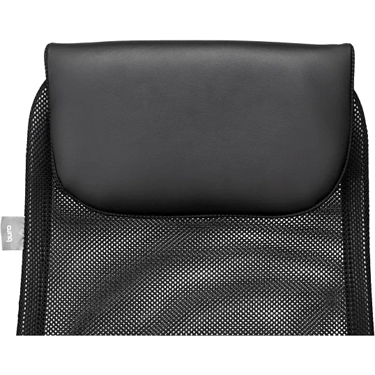 Кресло VB_Бюрократ CH-607 черный TW-01 сетка/ткань с подгол. крест. пластик