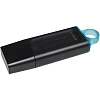 Флеш-память Kingston DataTraveler Exodia, USB 3.2 G1, син/чер, DTX/64GB