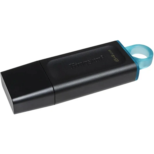 Флеш-память Kingston DataTraveler Exodia, USB 3.2 G1, син/чер, DTX/64GB