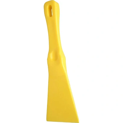 Скребок FBK 75x250мм, цельнолитой пластик желтый 82904-4