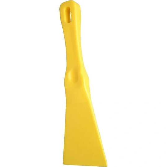 Скребок FBK 75x250мм, цельнолитой пластик желтый 82904-4