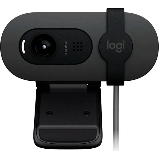 Веб-камера Logitech BRIO 100, FHD, Graphite (960-001585)